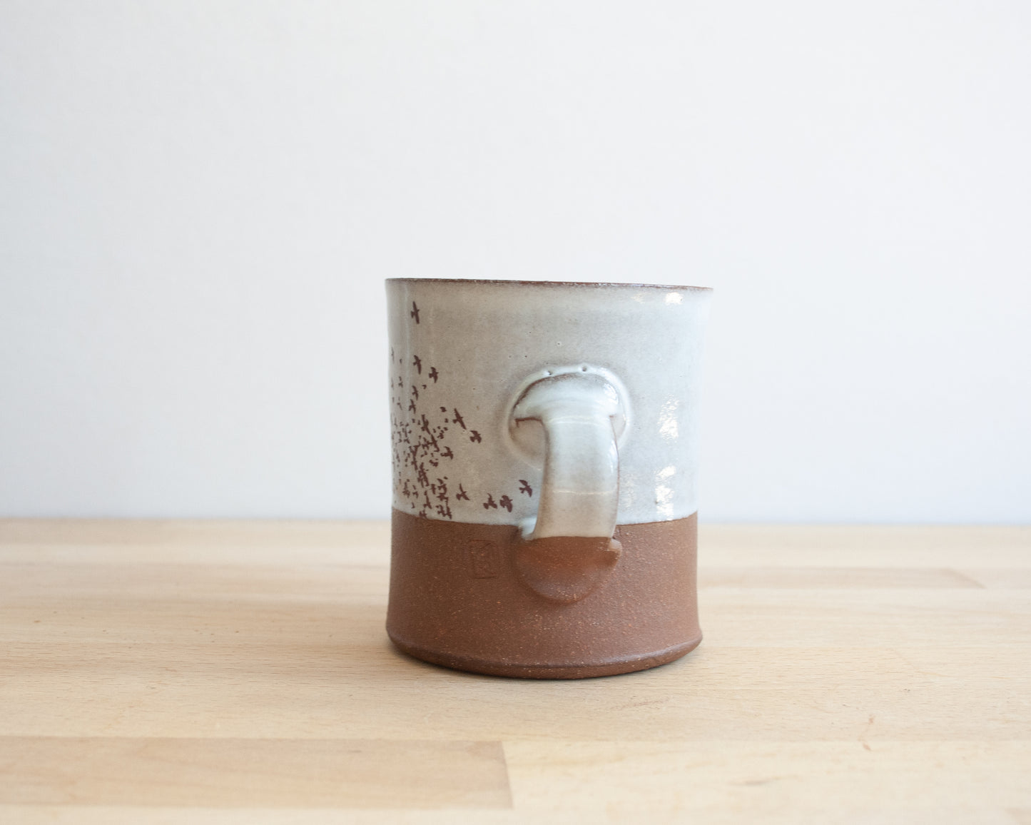 Flock of Birds Americano Mug - white