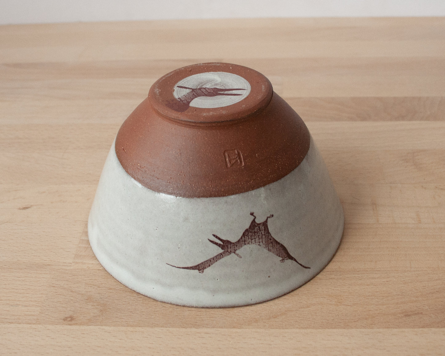 Pterodactyl Bowl - white