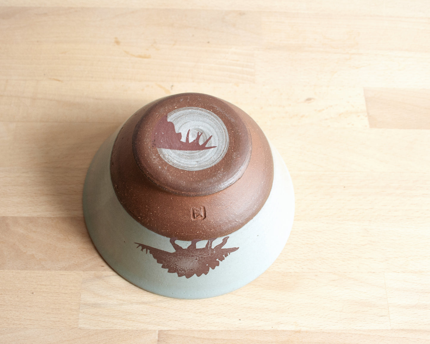 Stegosarus Bowl - blue