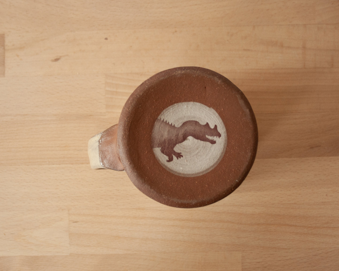 Ceratosaurus Mug - yellow