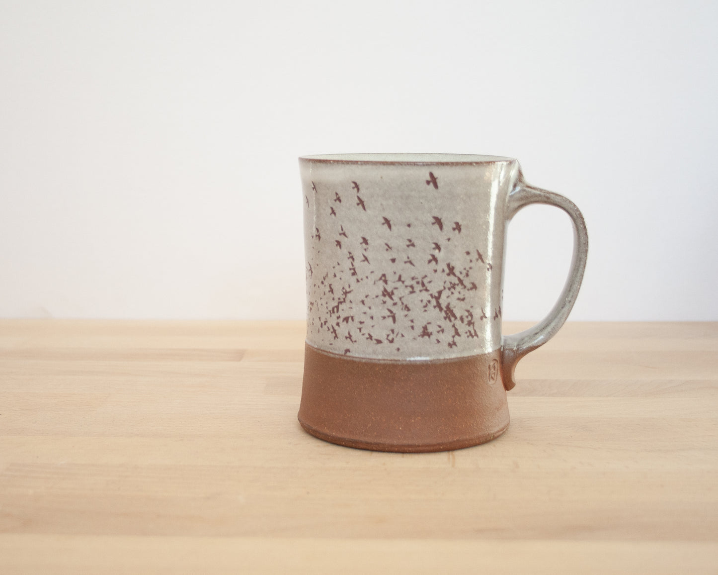 Flock of Birds Mug - white