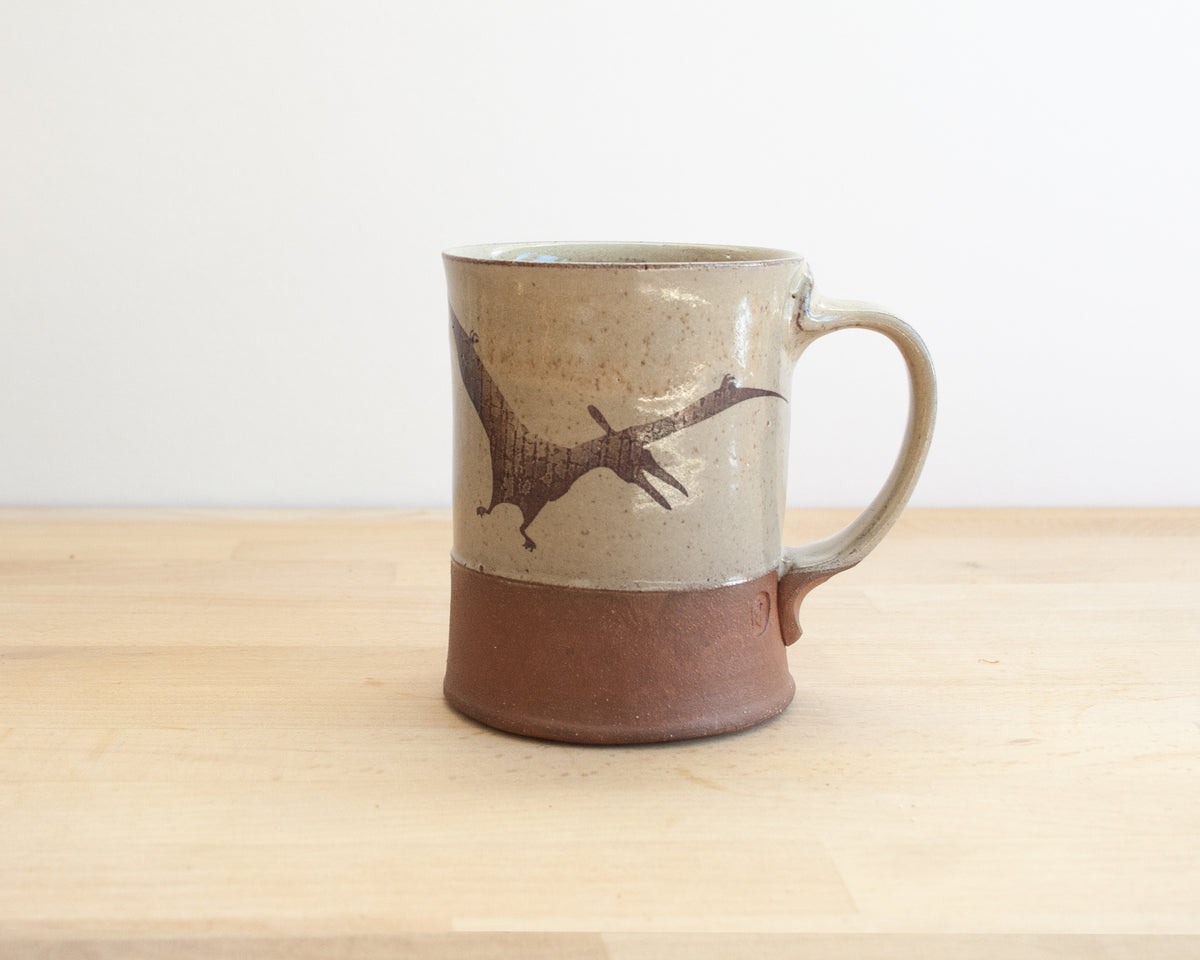 Pterodactyl Mug - yellow