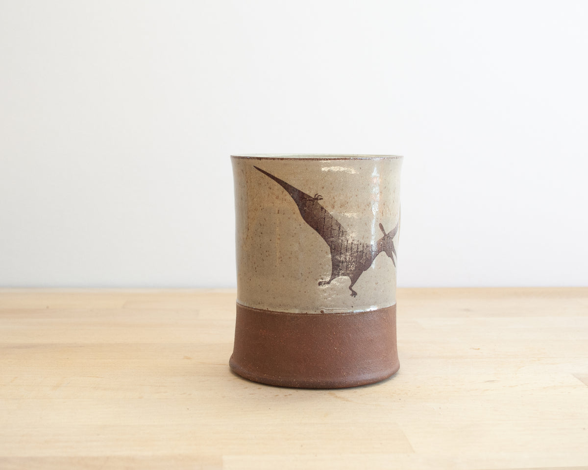 Pterodactyl Mug - yellow