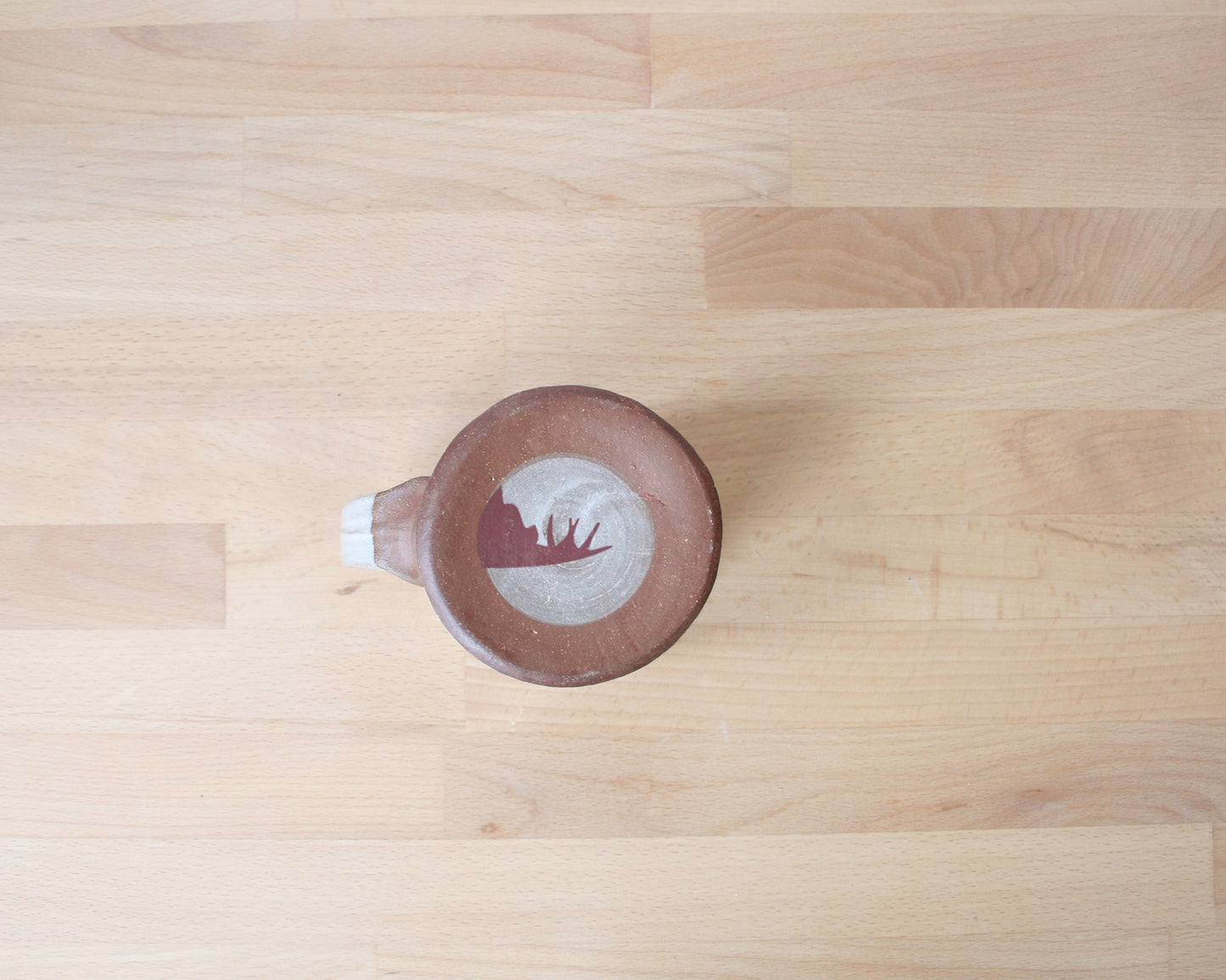 Stegosaurus Mug with pattern - white