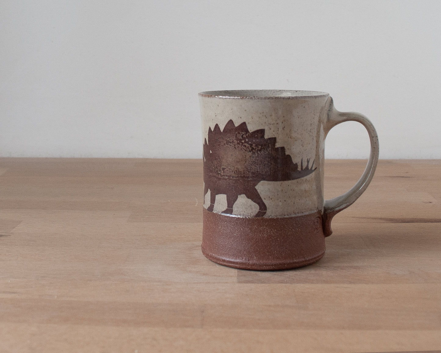 Stegosaurus Mug - yellow