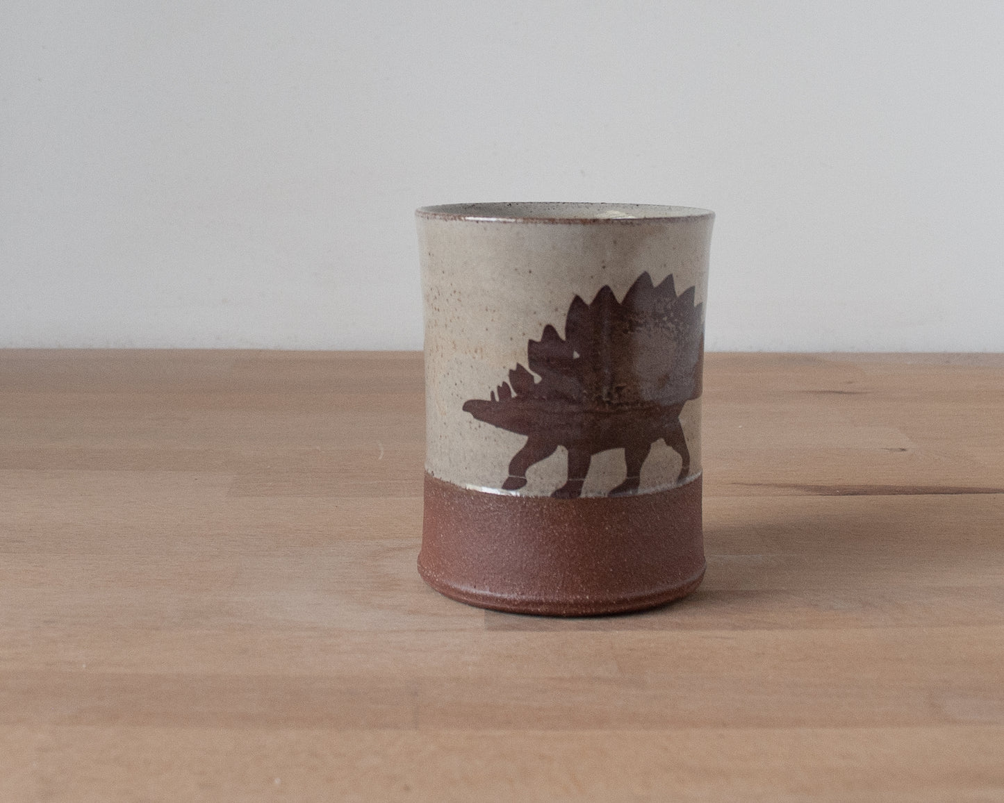 Stegosaurus Mug - yellow