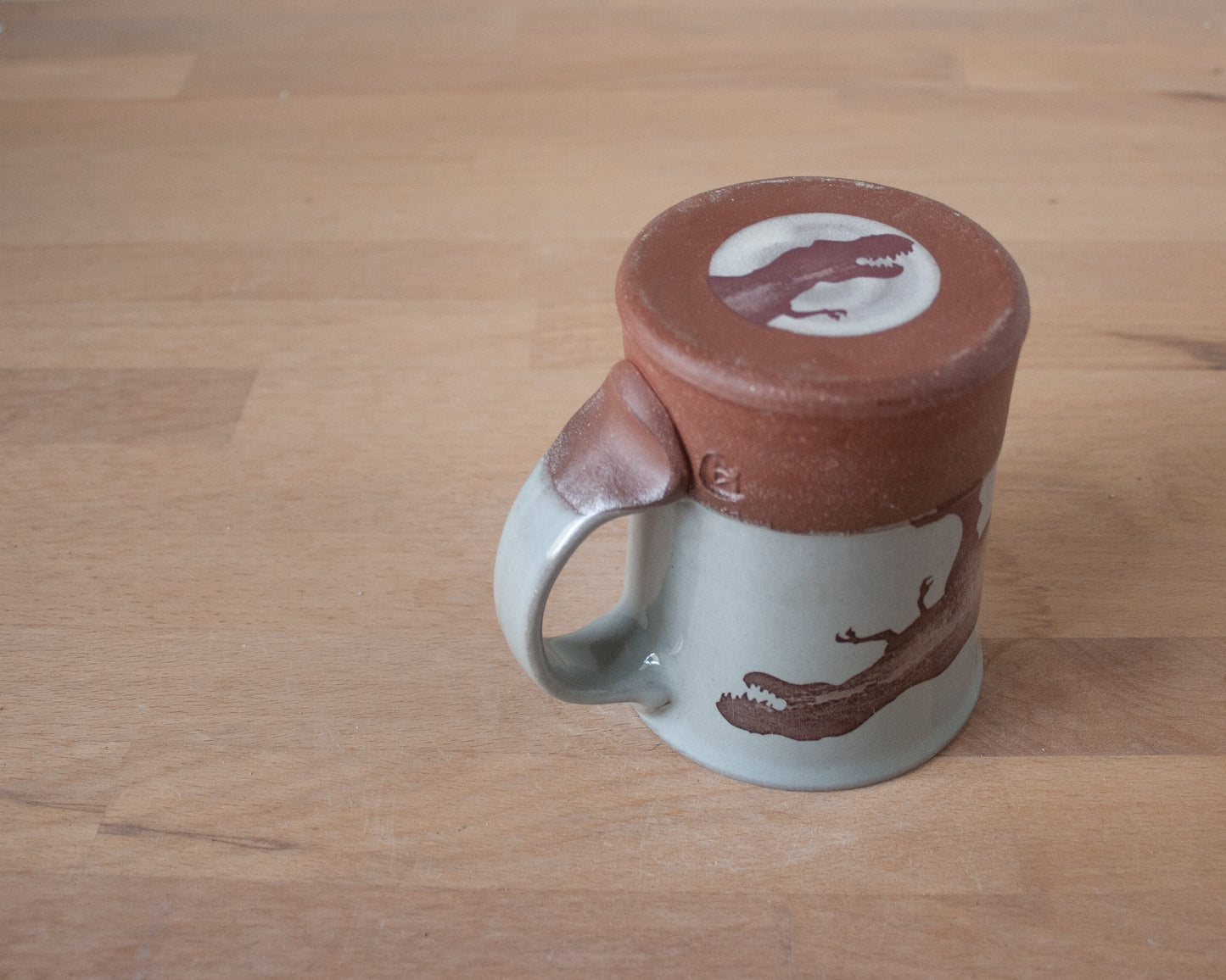 T-Rex Mug - blue