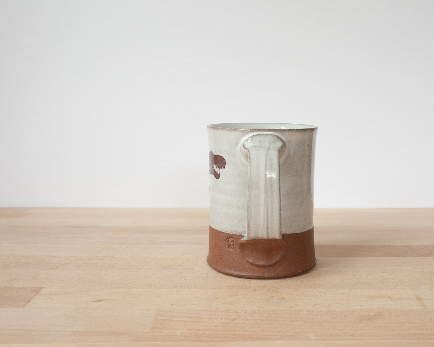 T-Rex Mug - white