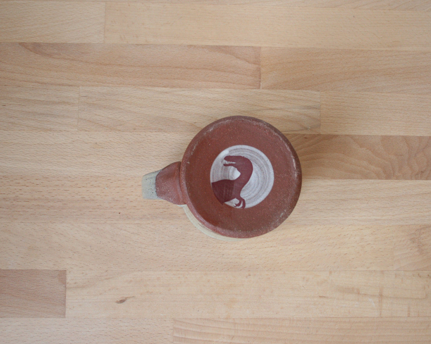 Velociraptor Mug - yellow