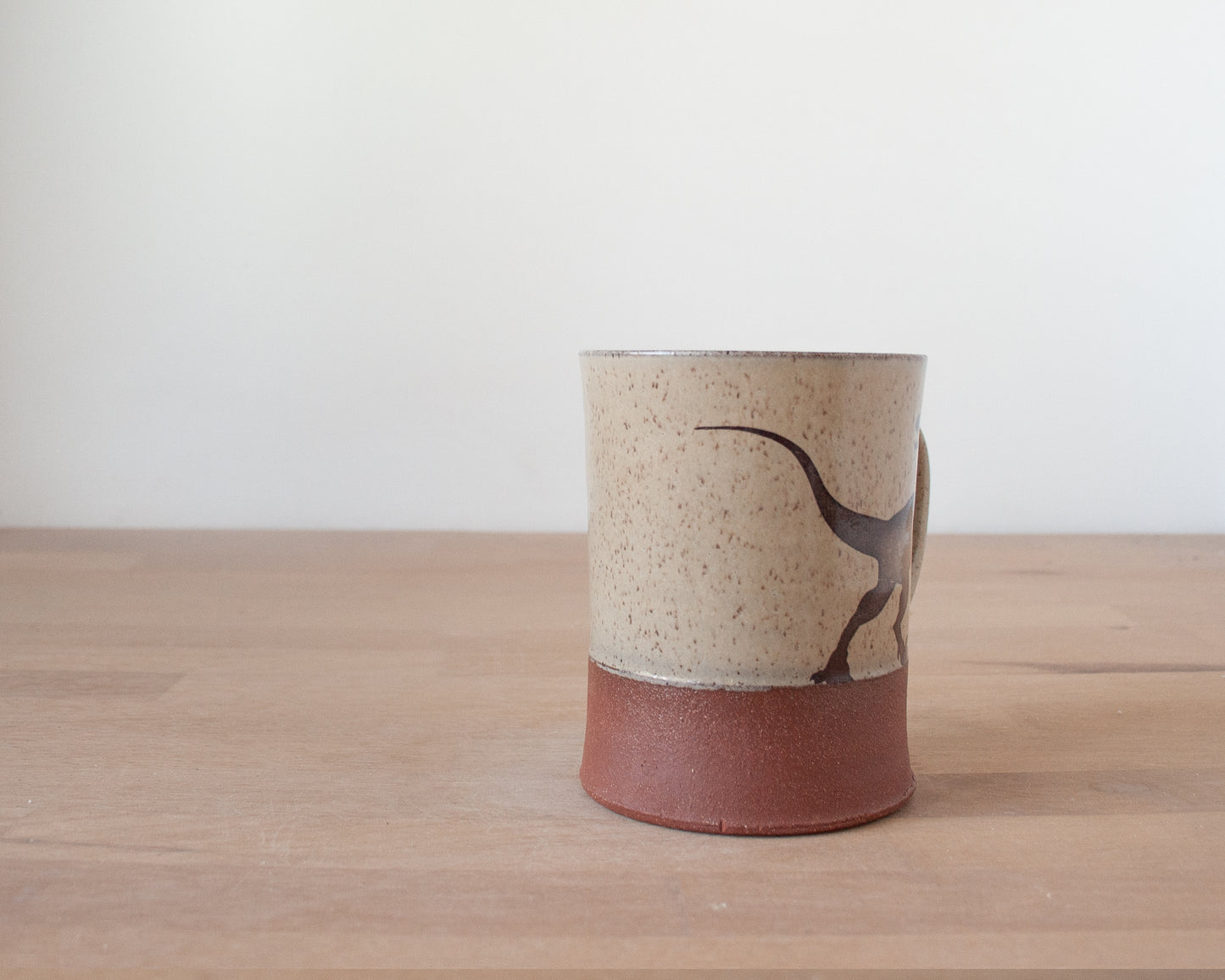 Velociraptor Mug - yellow