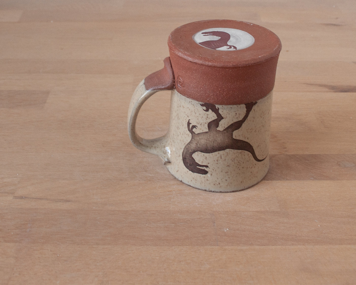Velociraptor Mug - yellow