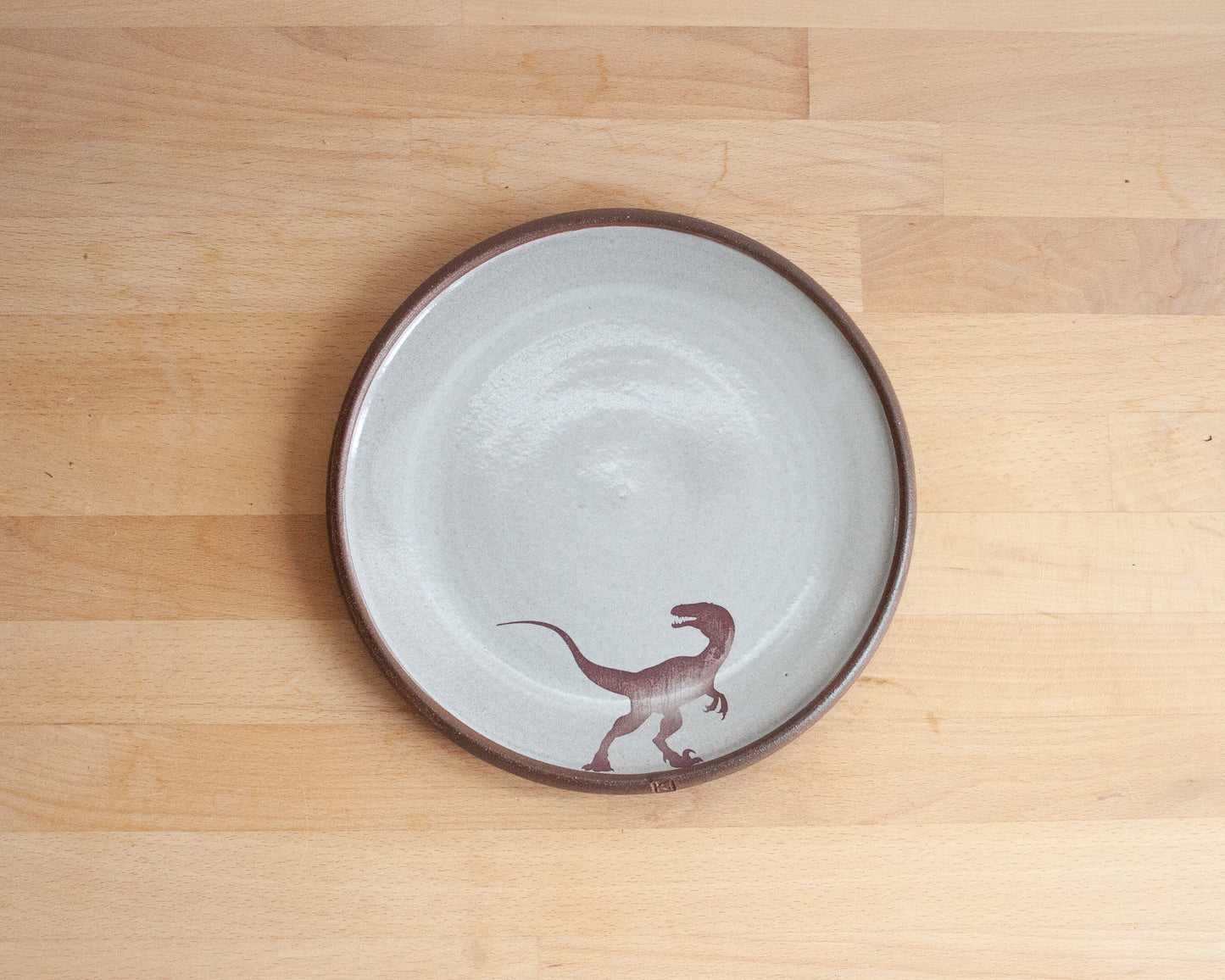 Velociraptor Side Plate - white