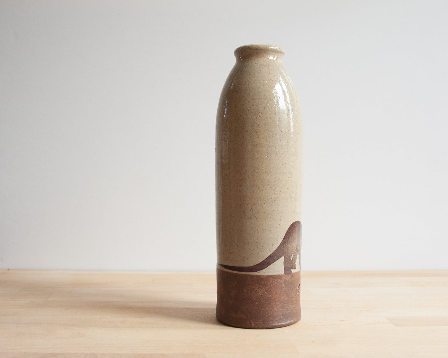 Diplodocus Vase, Large - yellow