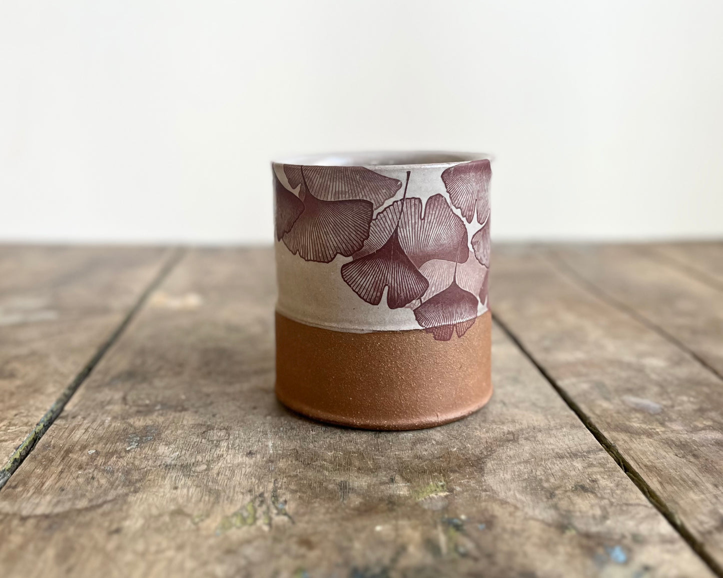 Ginkgo Americano Mug - white
