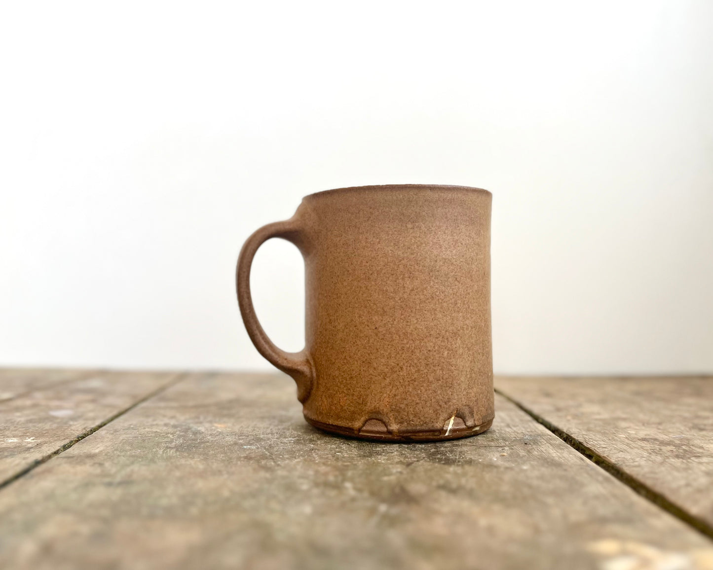 Gold Parasaurolophus Mug - Matte Brown