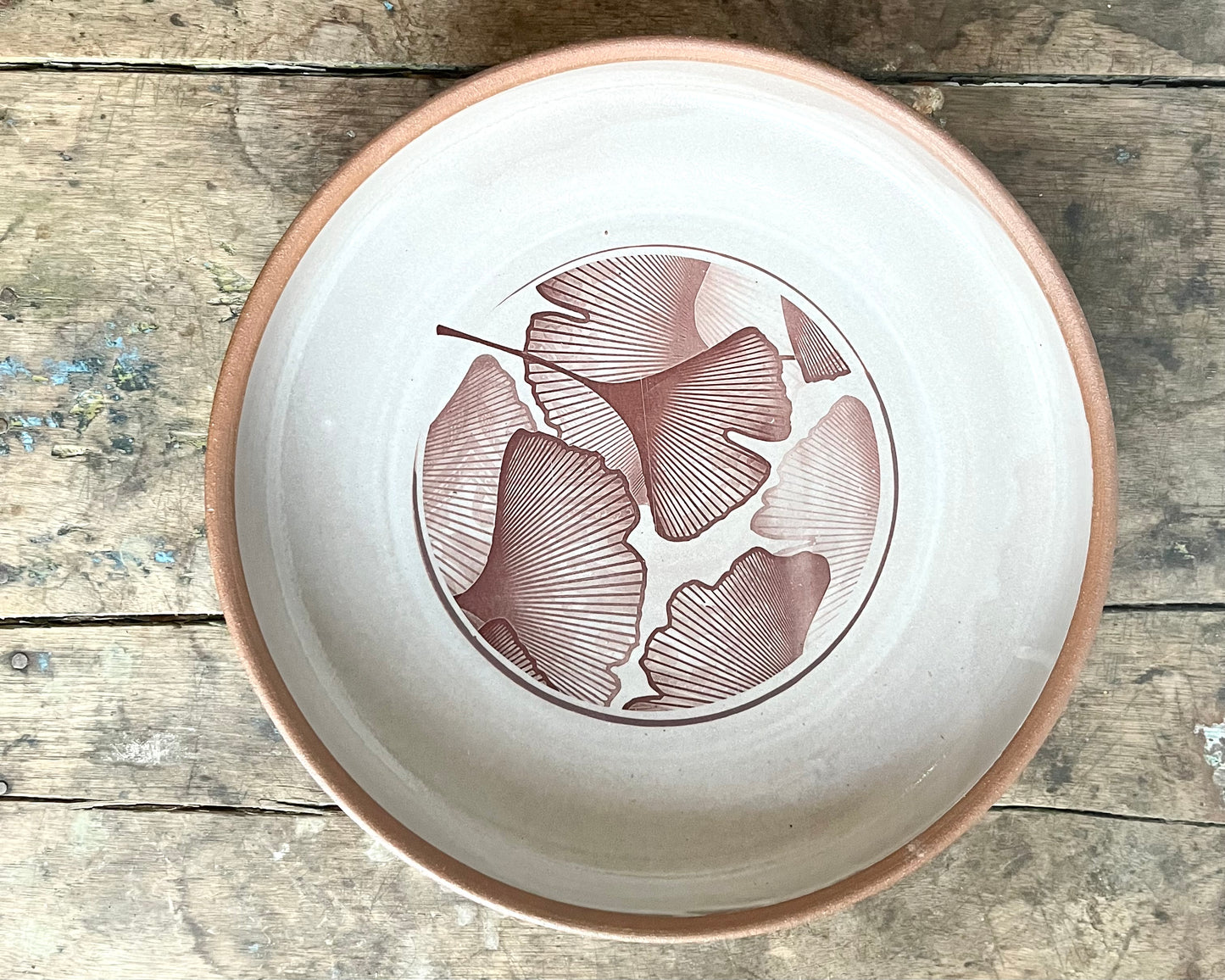 Ginkgo Serving Bowl