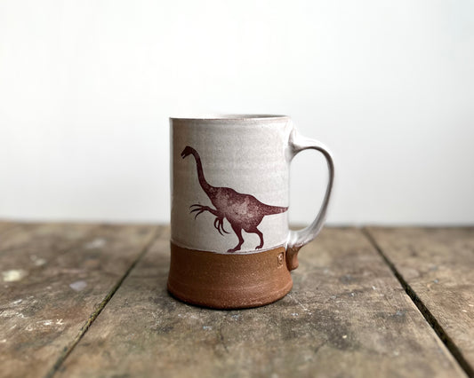 Therinzosaurus Mug - white