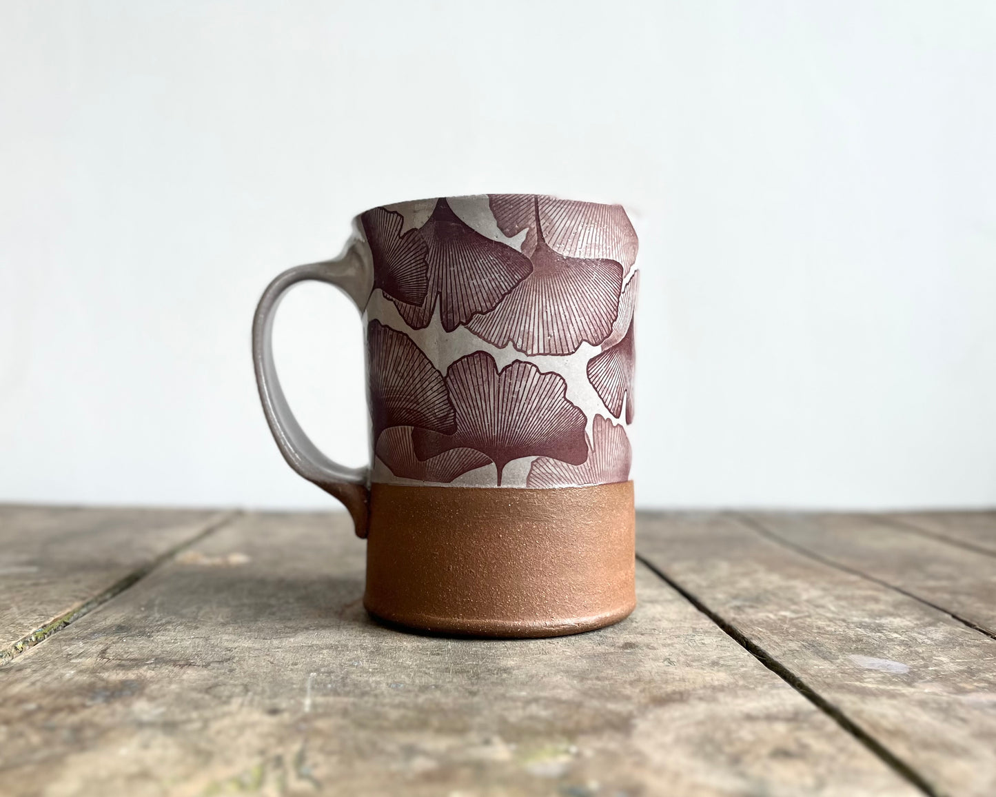 Ginkgo Mug - white