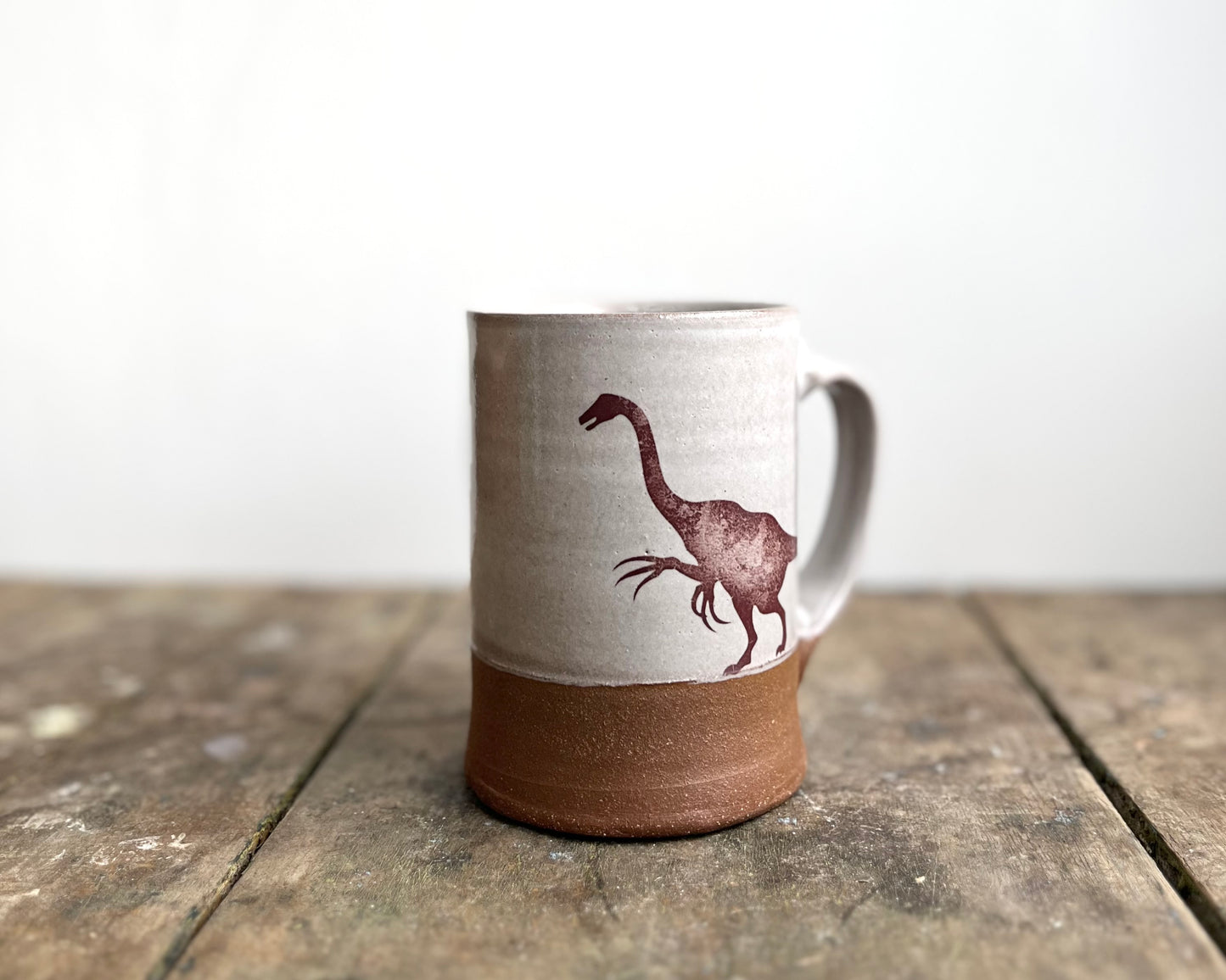 Therinzosaurus Mug - white
