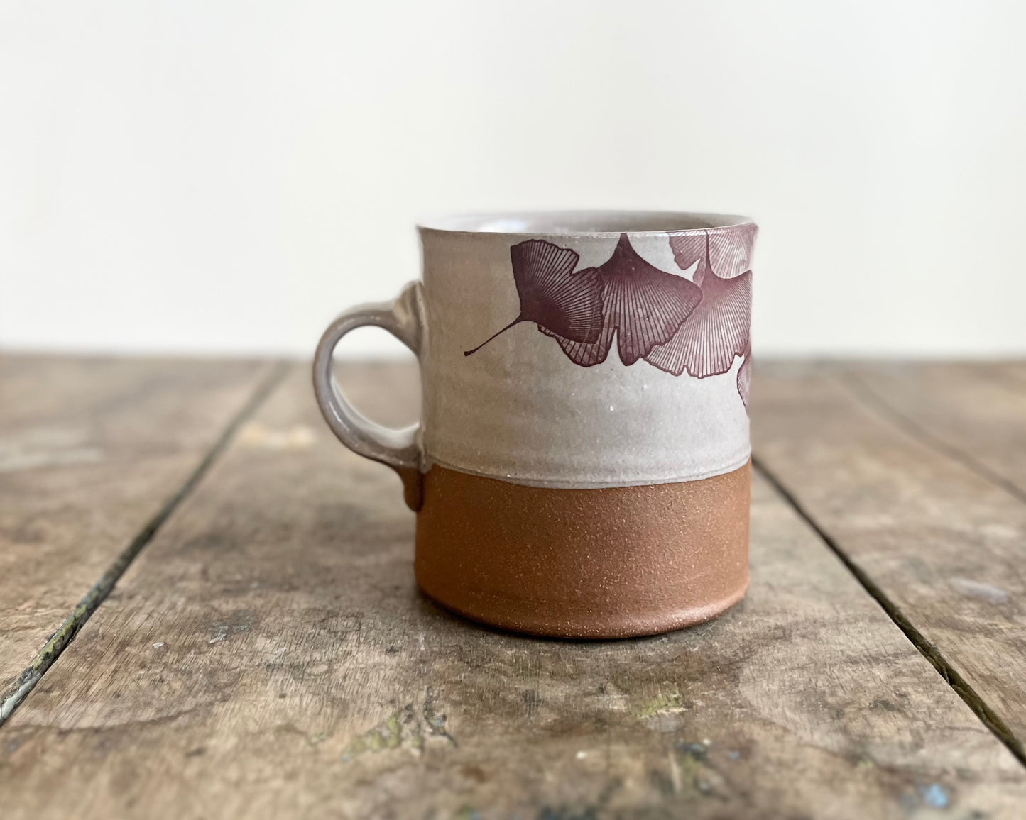 Ginkgo Americano Mug - white