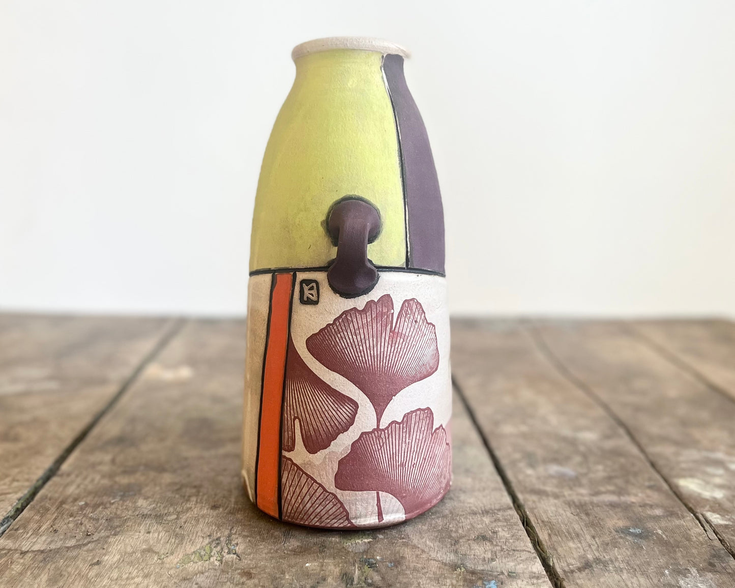 Flattened Collage Vase