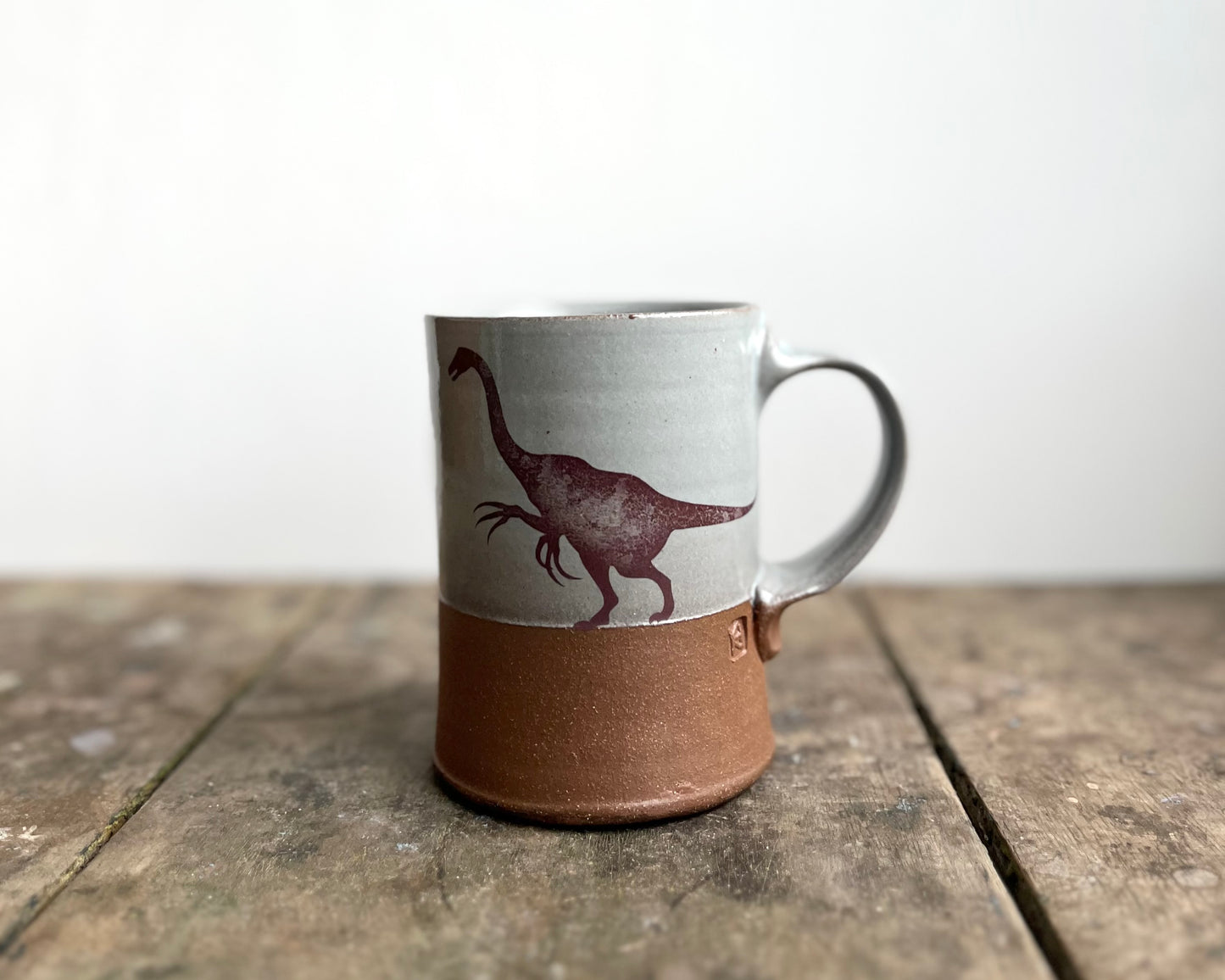 Therinzosaurus Mug - blue