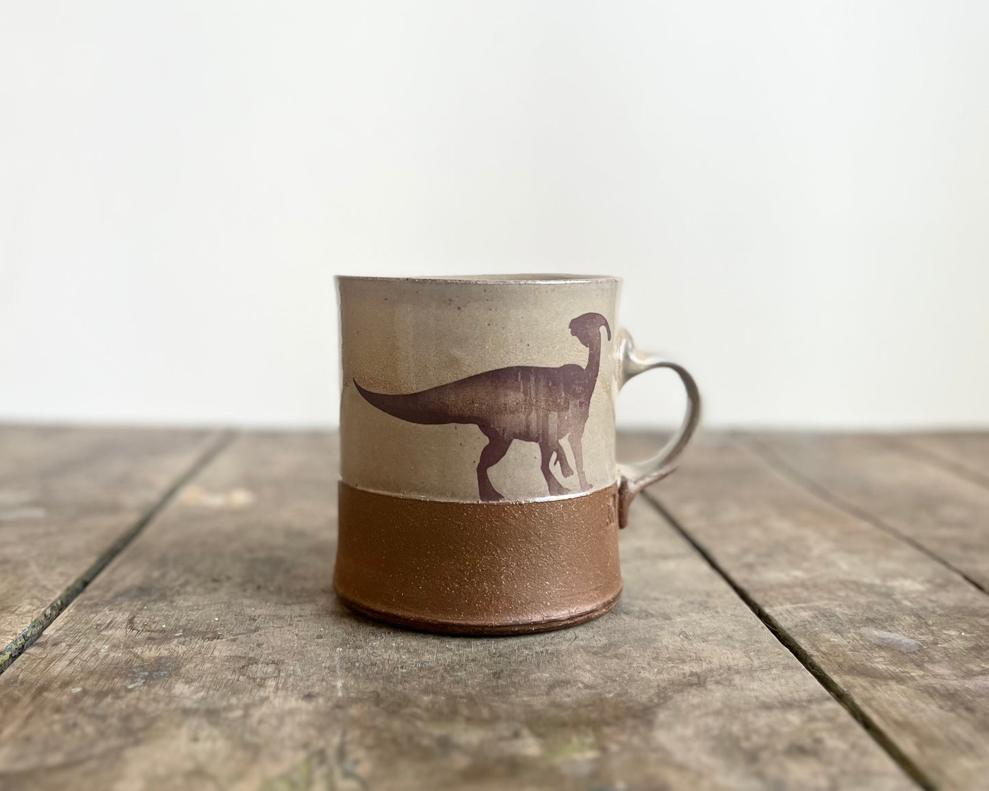 Parasaurolophus Americano Mug  - yellow