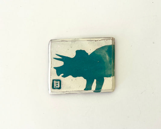 Triceratops magnet