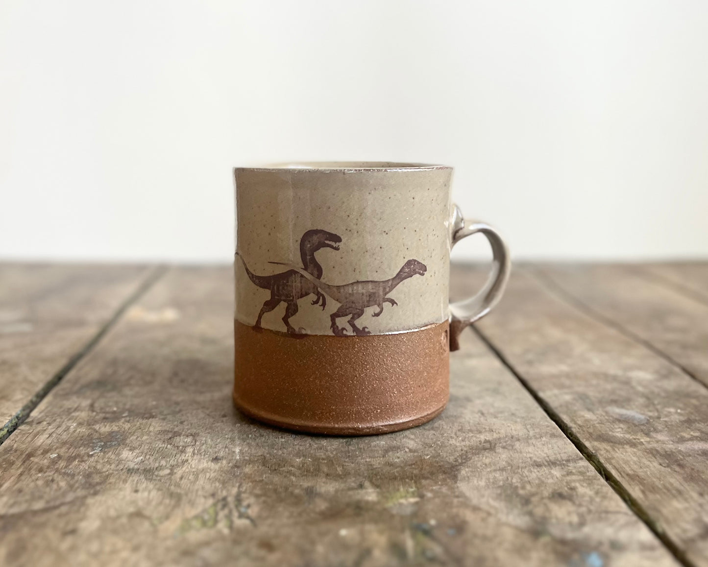 Velociraptor Pack Americano Mug  - yellow