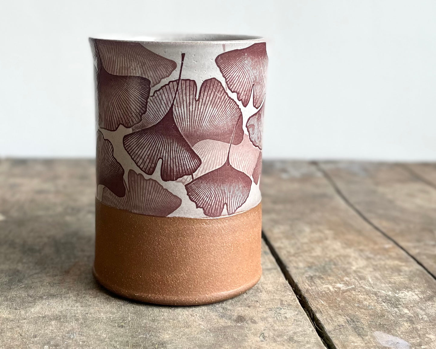Ginkgo Mug - white