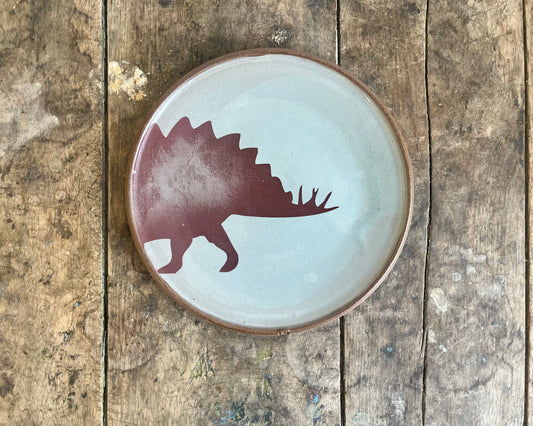 Stegosaurus Side Plate - blue