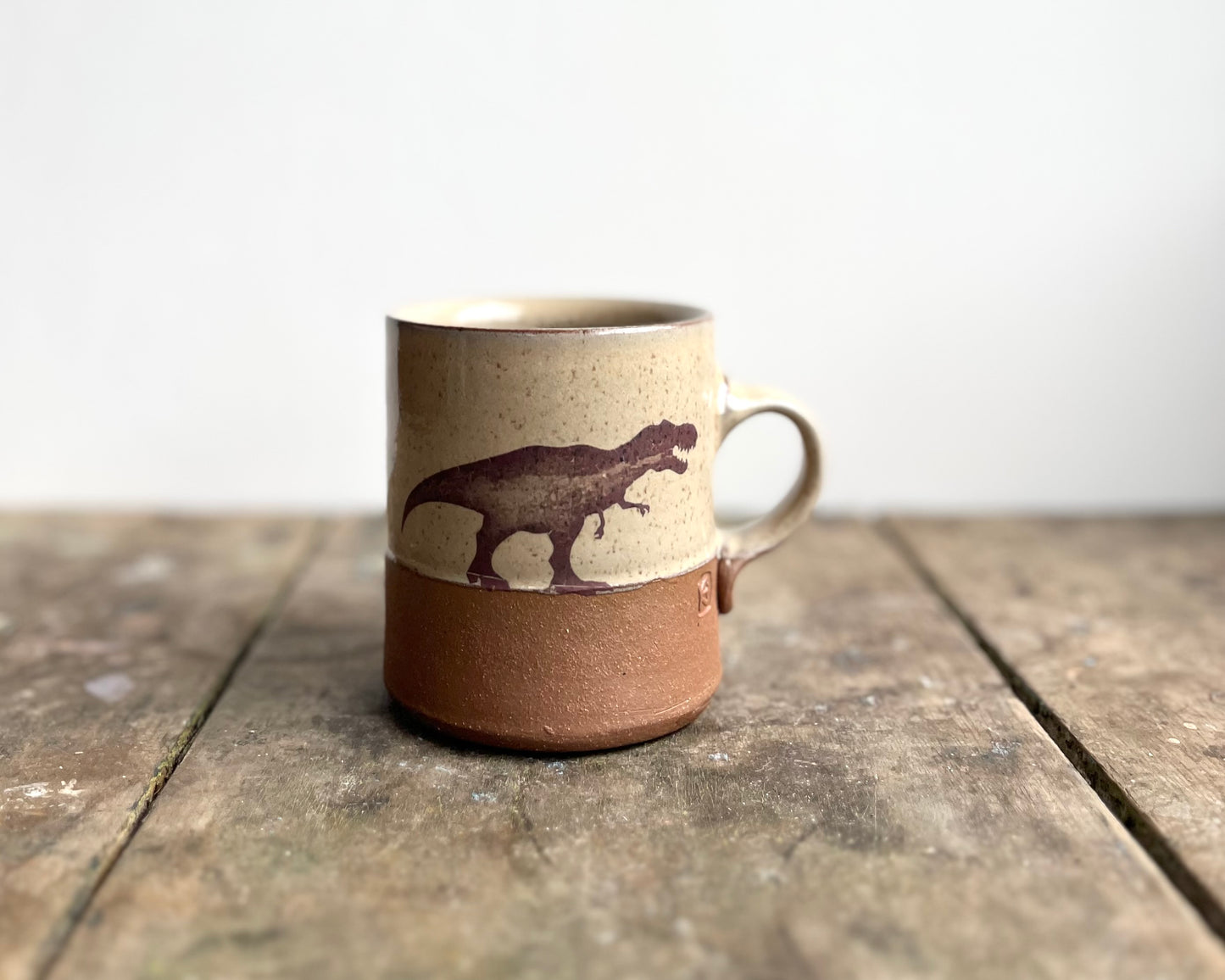 T-Rex Americano Mug  - yellow