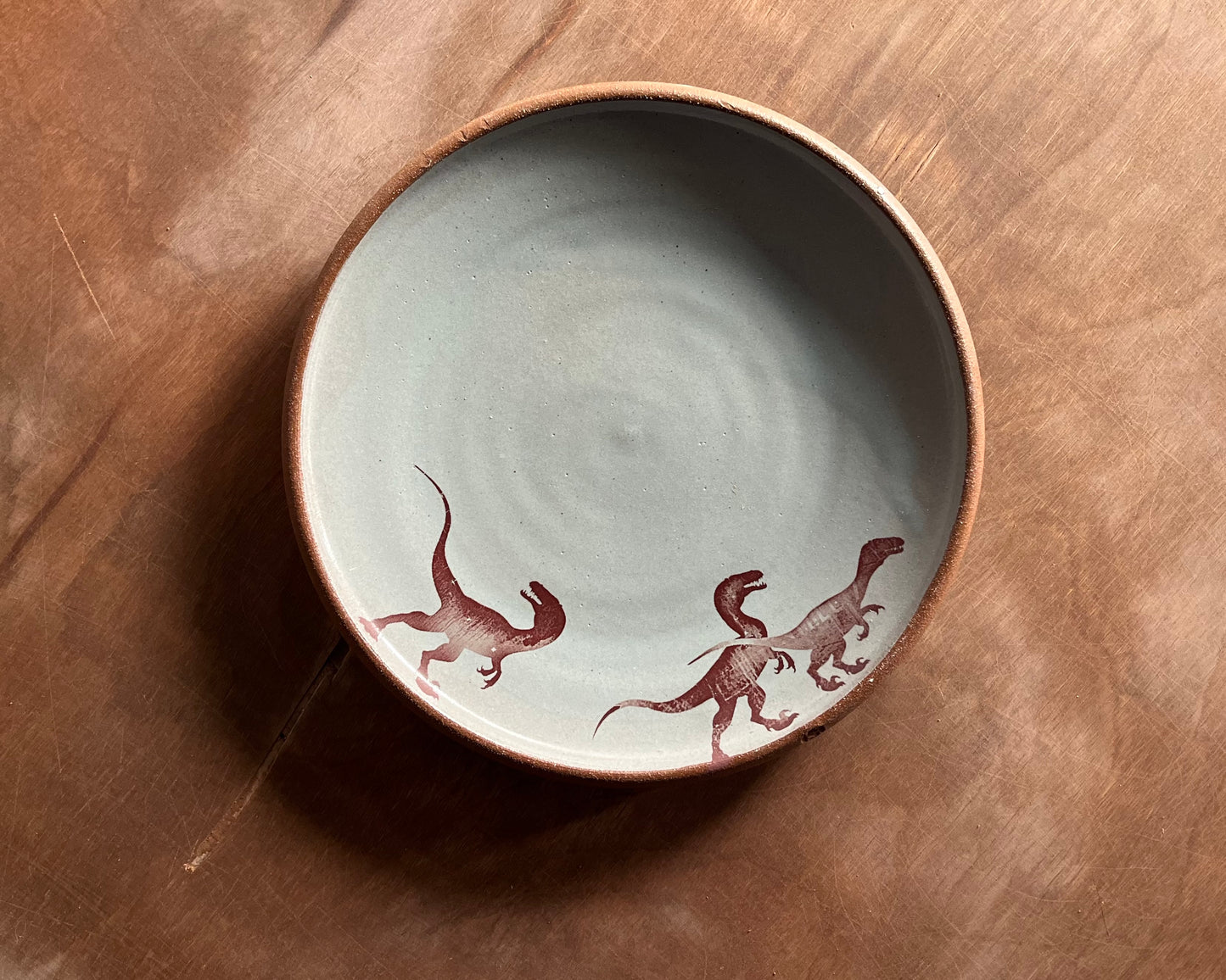 Velociraptor Pack Side Plate  - blue