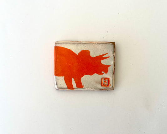 Triceratops magnet