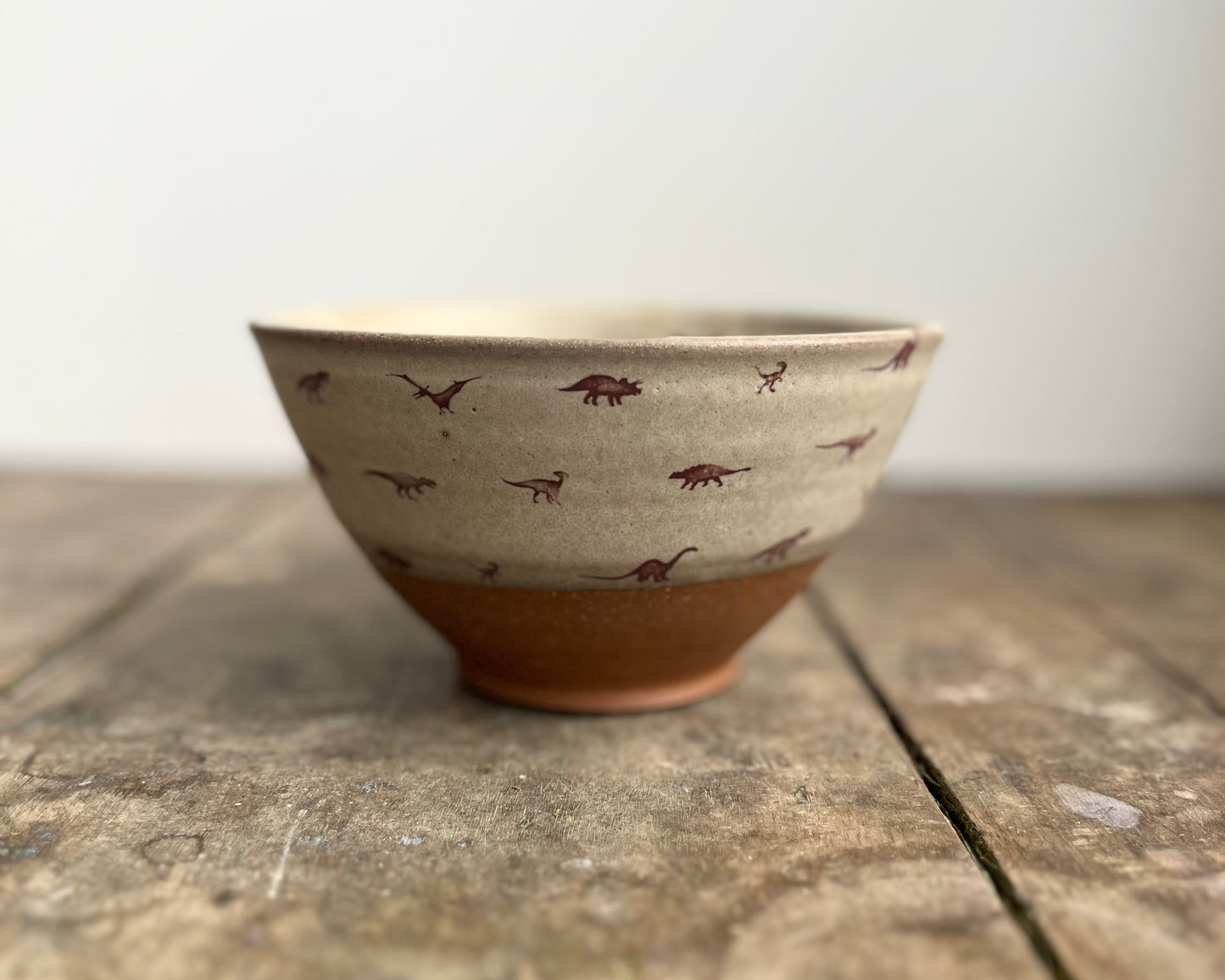 Bowl with Small Dinosaurs