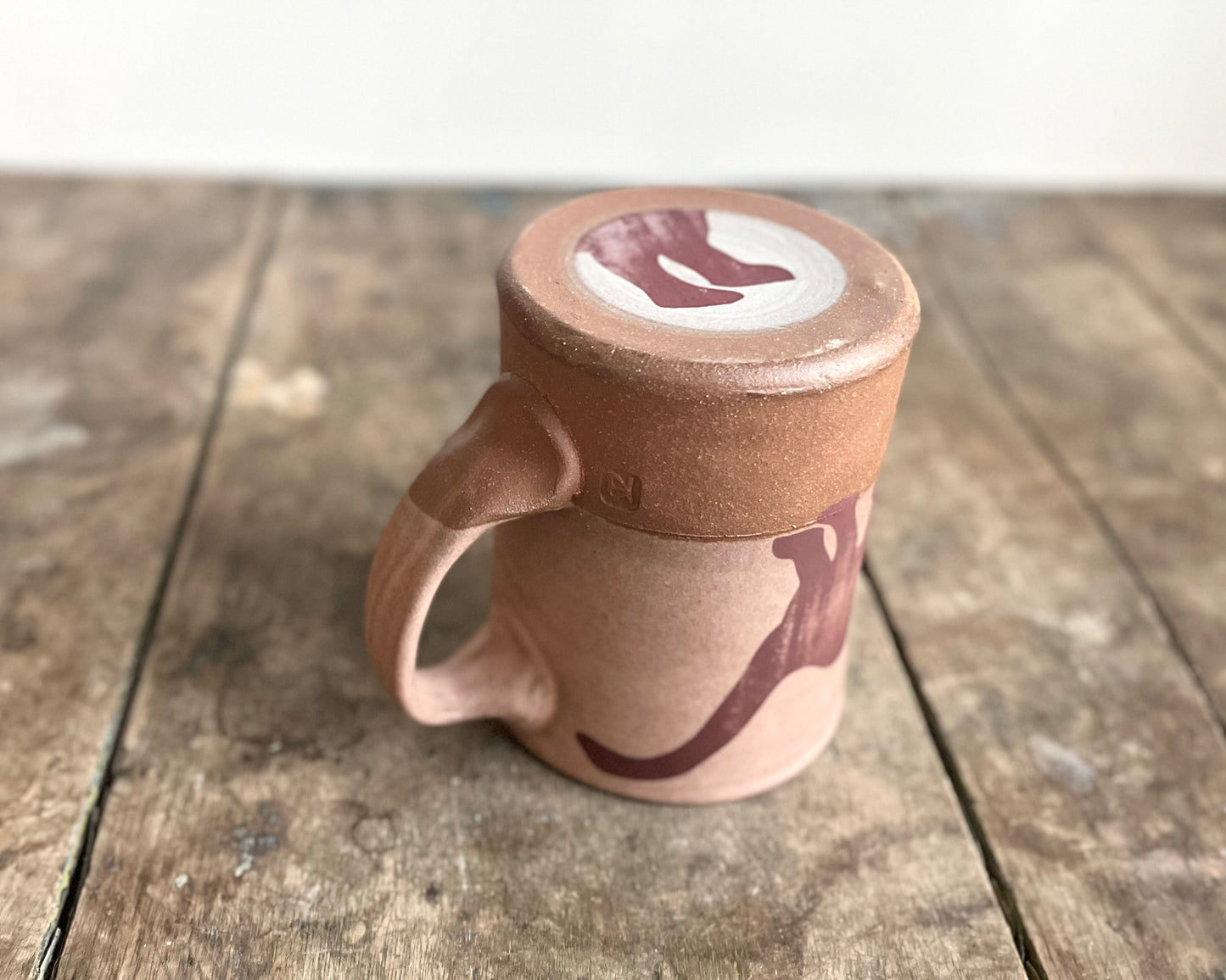 Diplodocus Mug - pink matte
