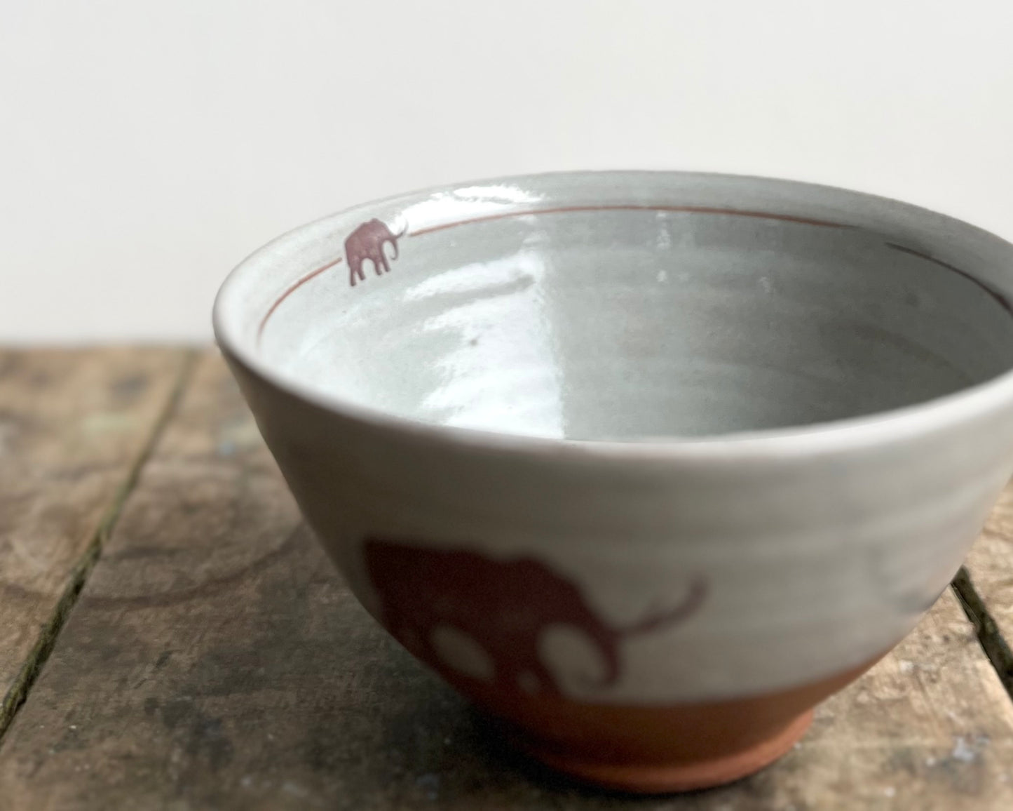 Woolly Mammoth Bowl - blue