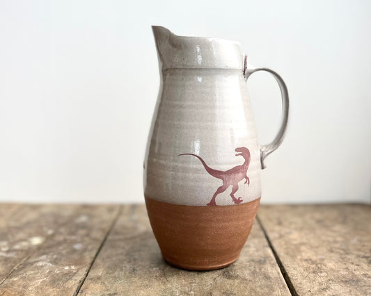 Velociraptor Pack Pitcher- white