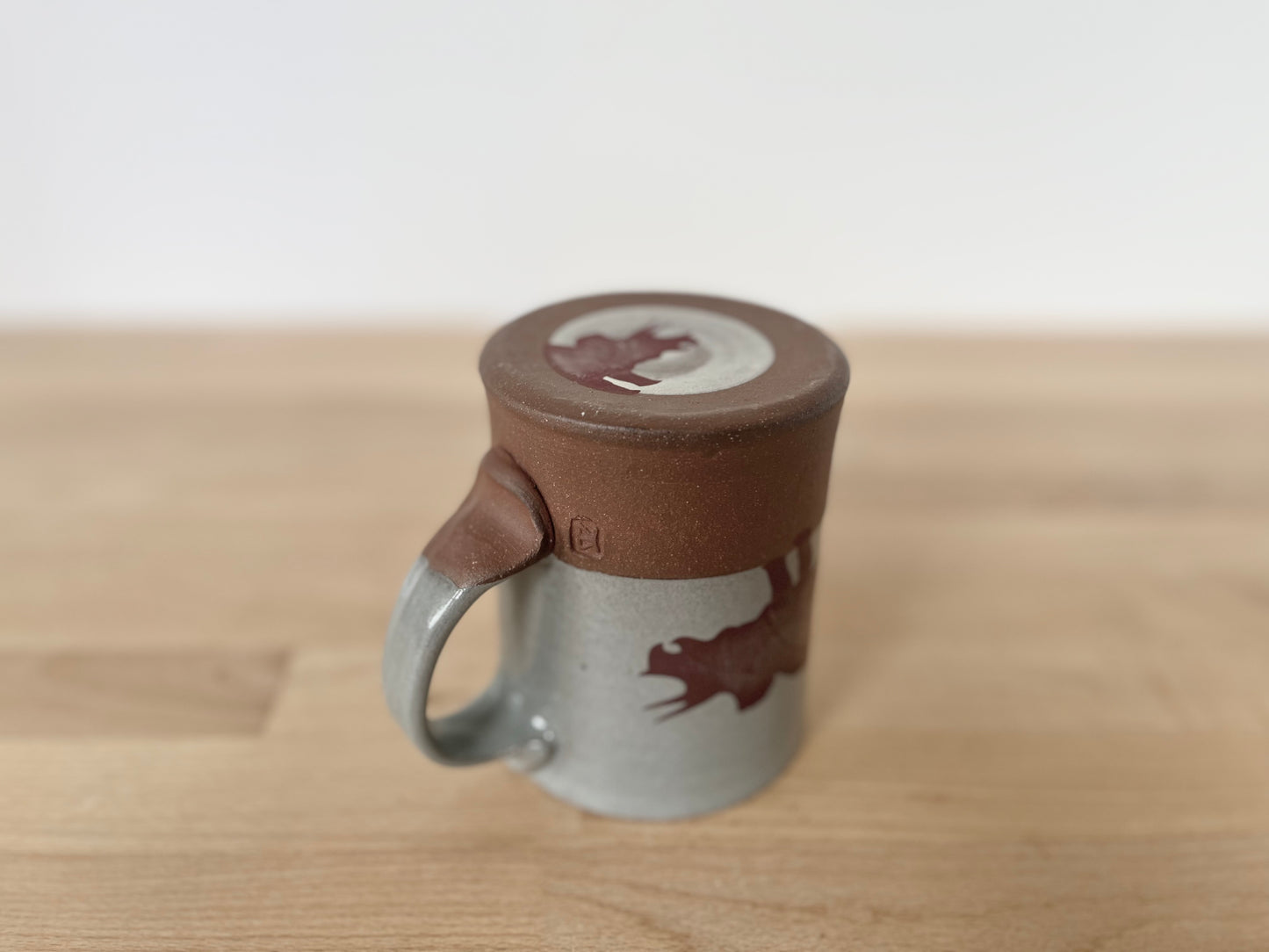 Triceratops Mug - blue