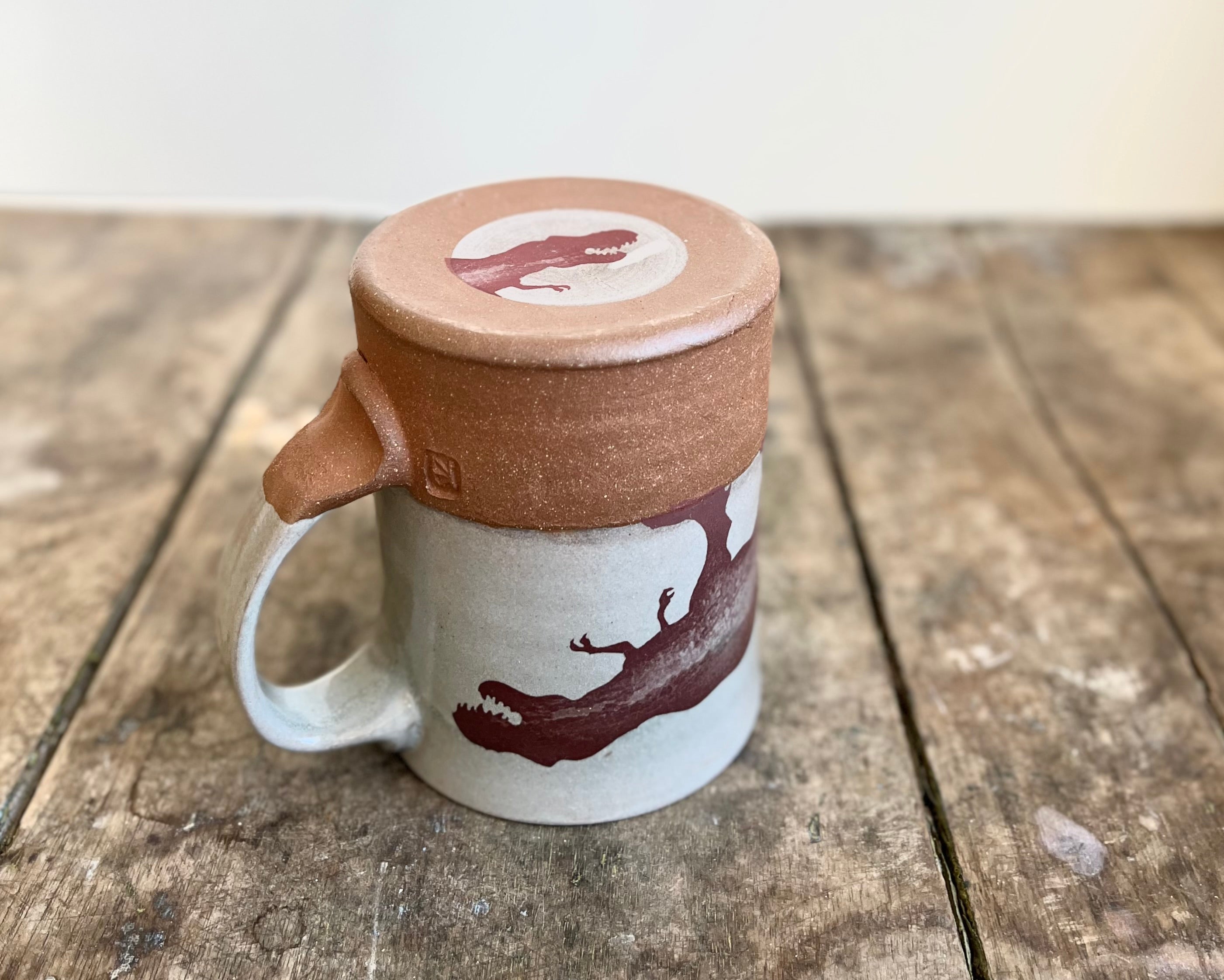 Keith Hershberger Ceramics T-Rex Mug - Thumbnail 2