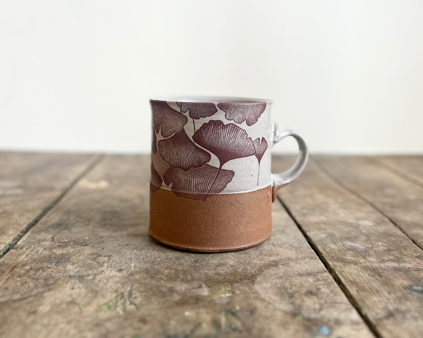 Ginkgo Americano Mug - white