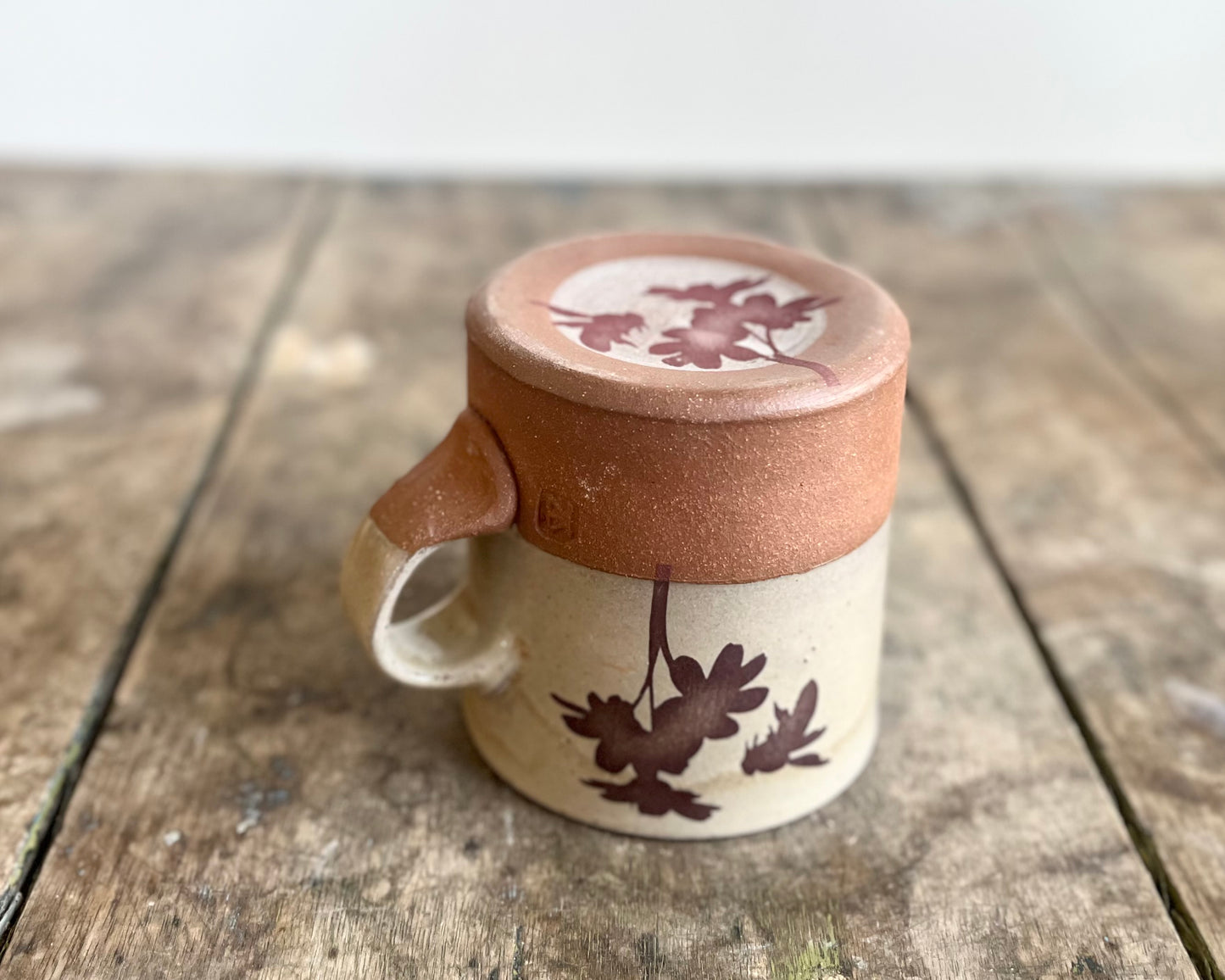 Bee and Daisy Americano Mug  - yellow