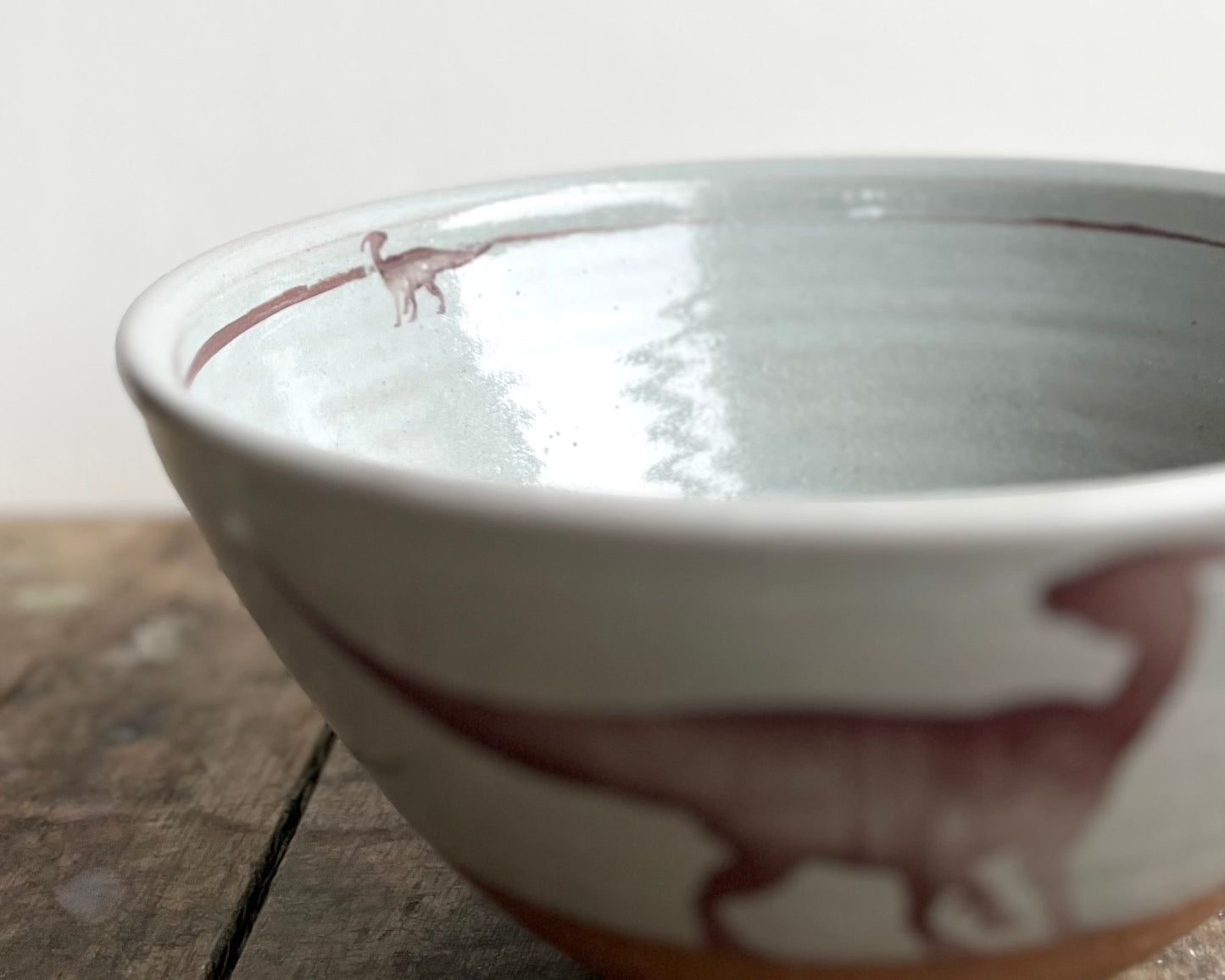 Parasaurolophus Bowl - blue