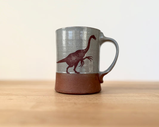 Therinzosaurus Mug - blue