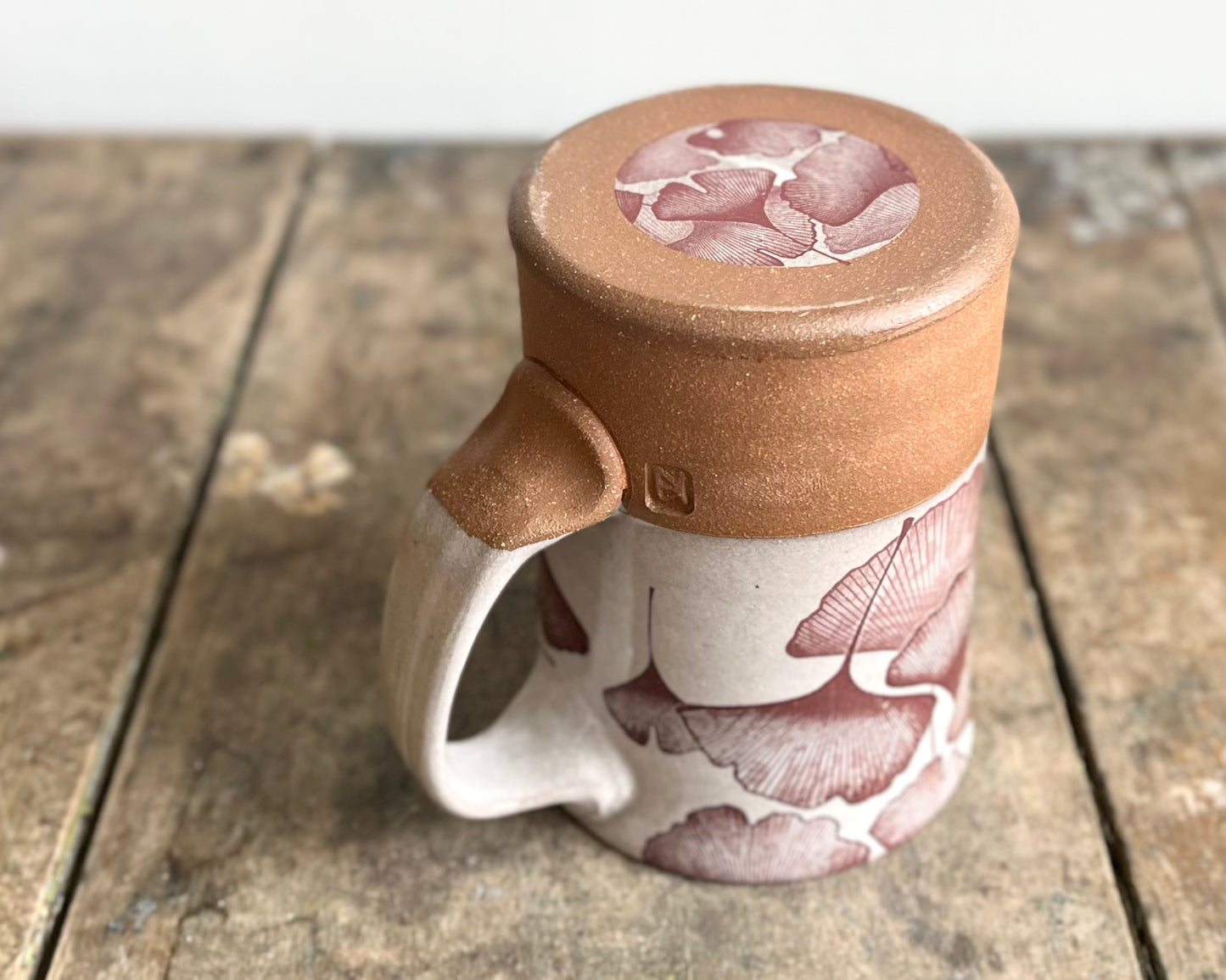 Ginkgo Mug - white