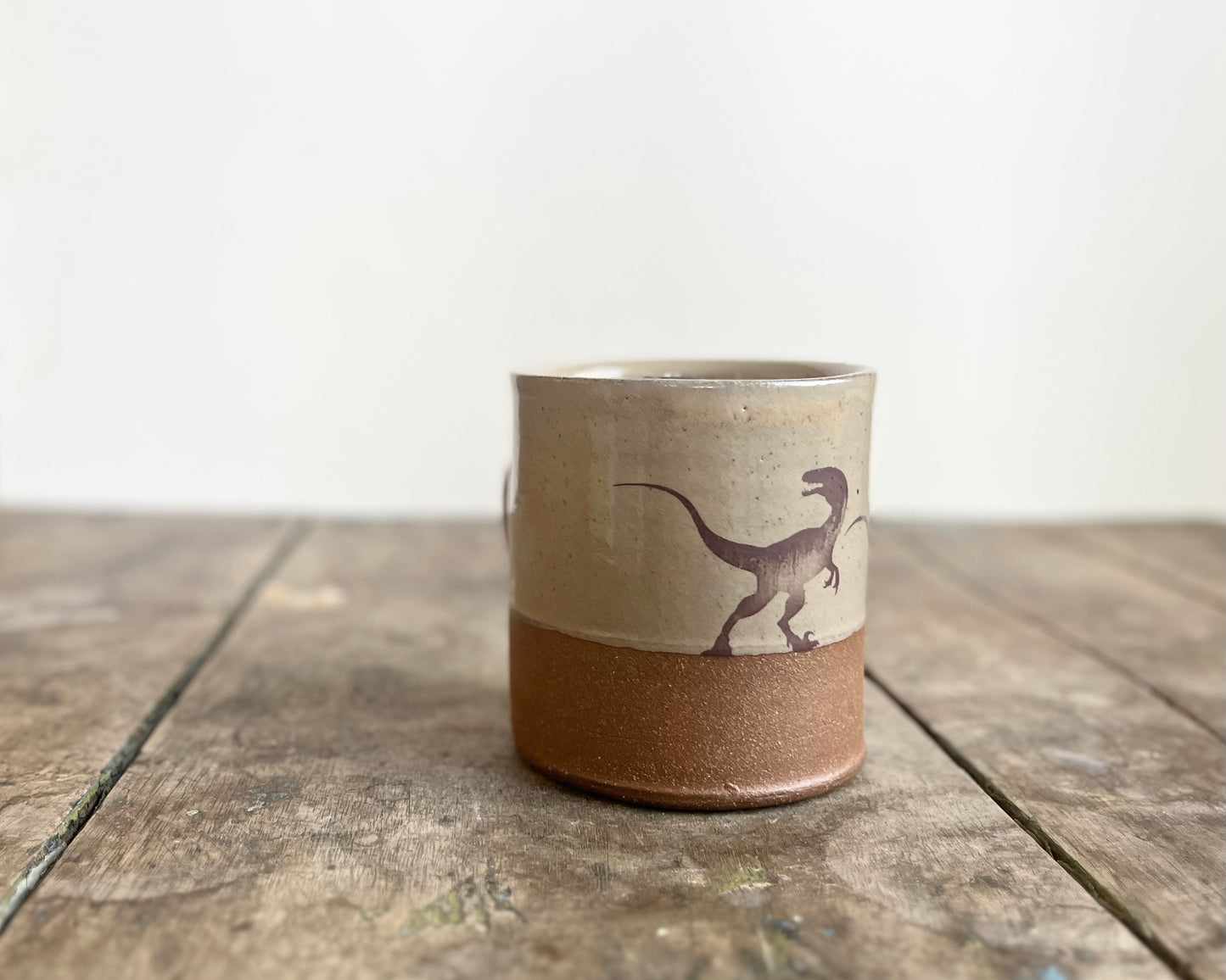 Velociraptor Pack Americano Mug  - yellow