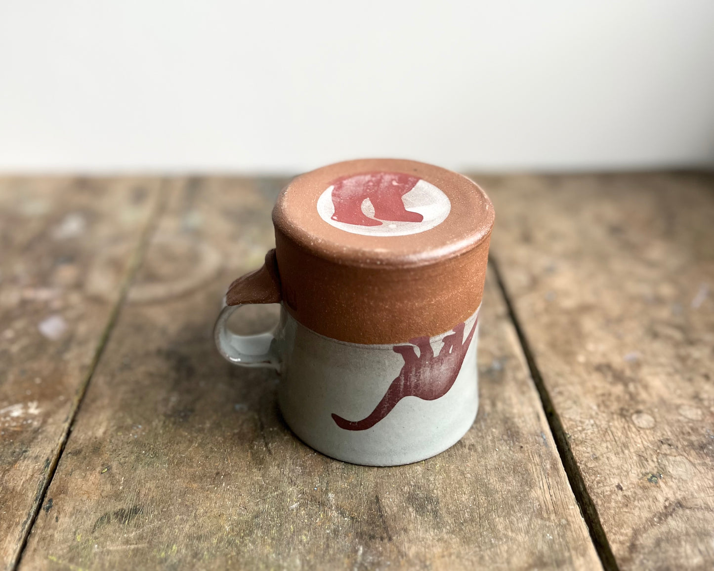 Diplodocus Americano Mug - blue