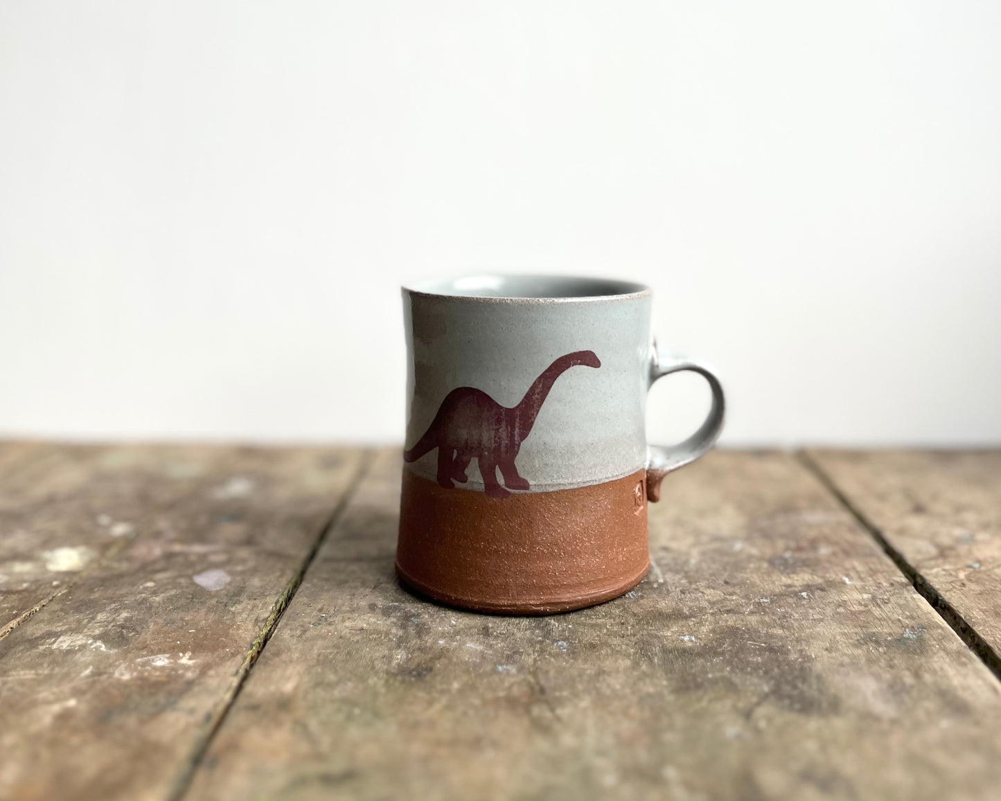 Diplodocus Americano Mug - blue
