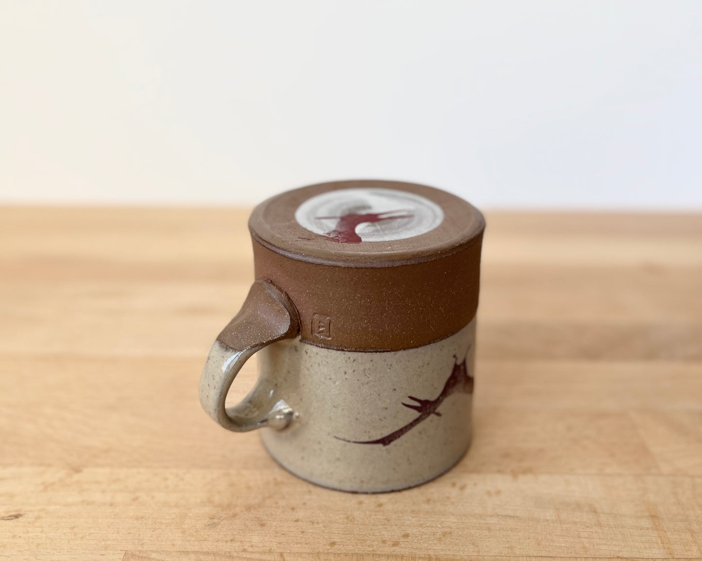 Pterodactyl Americano Mug - yellow