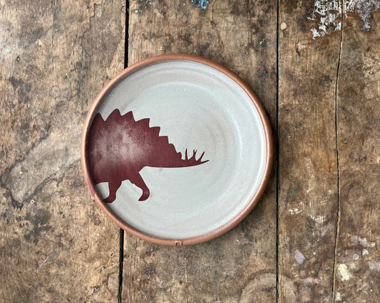Stegosaurus Side Plate - blue